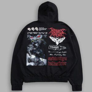 NWT - Darc Sport BANE FOREVER CHAMBERS ZIP HOODIE - Size Medium (oversized fit)